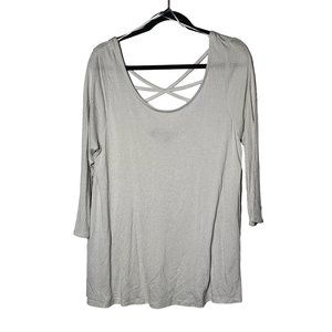 Jennifer Lopez Glacier Silver Embellished Blouse Size 0X Bling New‎ Years NWT